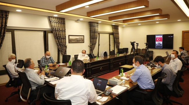 'BAŞKAN BEYAZ MASADA' BULUŞMALARINI SÜRDÜRÜYOR