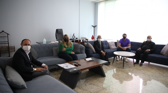 BAŞKAN BÜYÜKKILIÇ, MAÇ ÖNCESİ MORAL ZİYARETİNDE BULUNDU