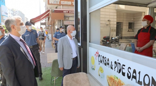 Başkan Çolakbayrakdar, sosyal mesafe, maske ve hijyen kurallarıyla ilgili hatırlatmada bulundu