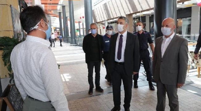 Başkan Çolakbayrakdar'dan koronavirüs denetimi