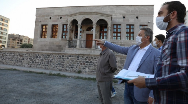 Başkan Palancıoğlu Gülük mahallesinde inceleme yaptı