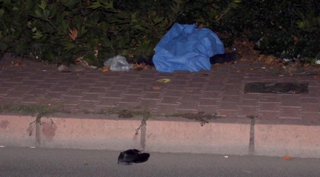 BİR SÜRÜCÜ OTOMOBİL İLE ÇARPTI KAÇTI YAYA ÖLDÜ