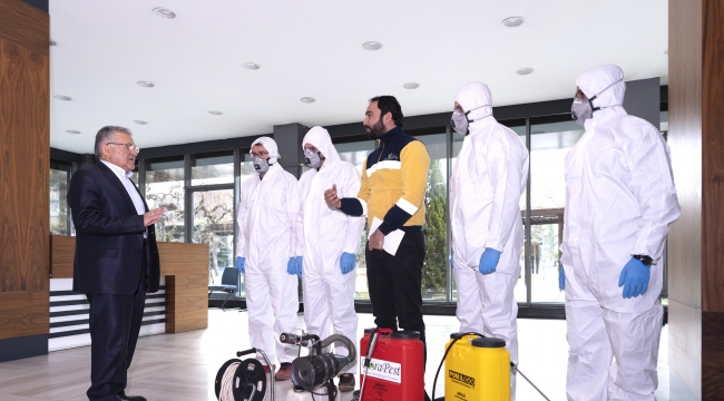 Büyükşehir'den filyasyona 63 araç ve 84 personel desteği