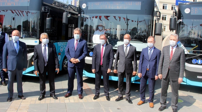 BÜYÜKŞEHİR'İN OTOBÜS FİLOSU 657'YE YÜKSELDİ