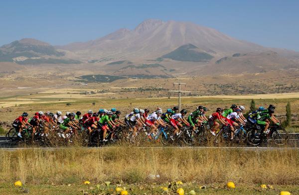 Erciyes Uluslararası Yol Bisiklet Yarışları başladı