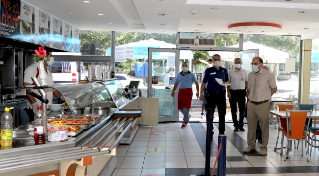 ERÜ'de Covid-19 Denetimleri Devam Ediyor