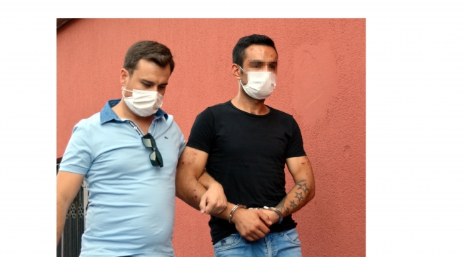 HAMİLE EŞİNİ BIÇAKLA YARALAYAN KOCA TESLİM OLDU