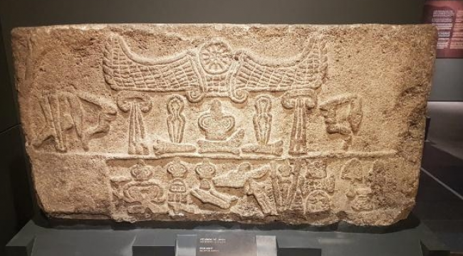 Hitit döneminin baraj kitabesi Kayseri'de sergileniyor