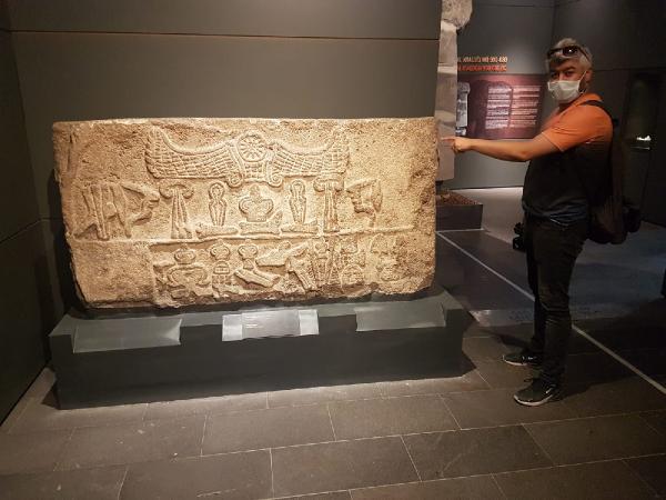 Hitit döneminin baraj kitabesi Kayseri'de sergileniyor