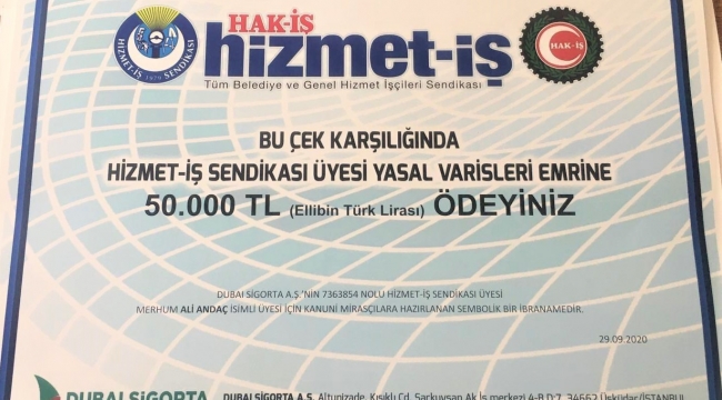 HİZMET İŞ'DEN ANLAMLI DAVRANIŞ