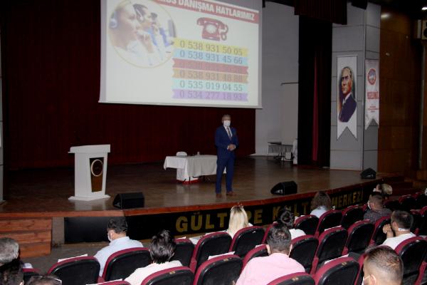 İl Sağlık Müdürü Benli, kafe ve restoran işletmecilerini bilgilendirdi