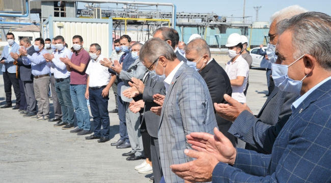 KAYSERİ ŞEKER'DE İLK ATEŞ YANDI