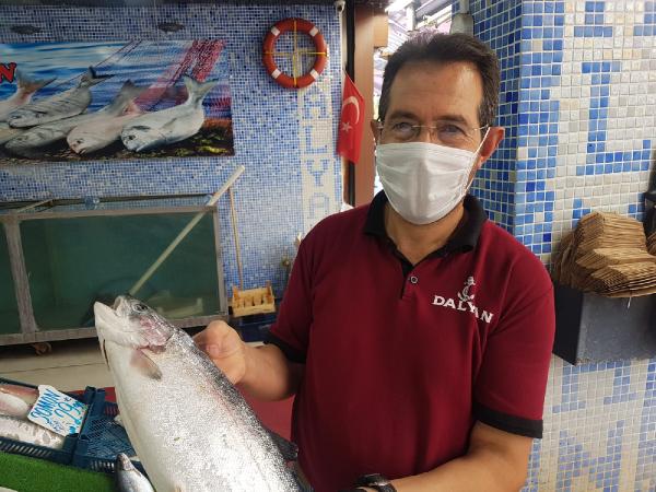 Kayseri'de balık tezgahları doldu