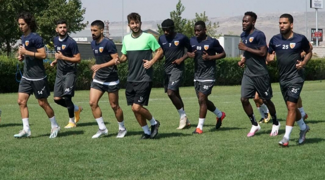 Kayserispor, Alanyaspor maçı hazırlıklarına başladı 