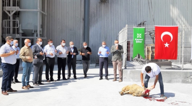 Kireç ocağı dualarla ateşlendi