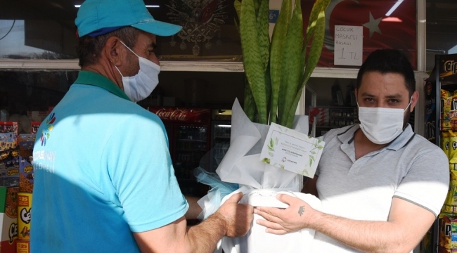 KOCASİNAN'DAN HAYIRLI OLSUN ÇİÇEĞİ