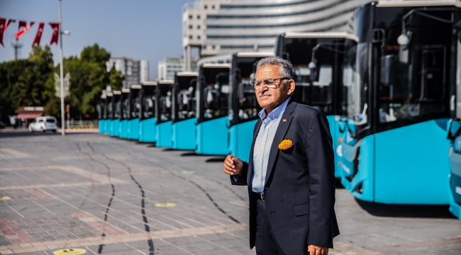 MEMDUH BÜYÜKKILIÇ, ULAŞIM FİLOMUZA 24 YENİ OTOBÜS EKLEDİK