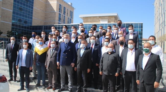 MHP İL BAŞKANI SERKAN TOK MAZBATASINI ALDI