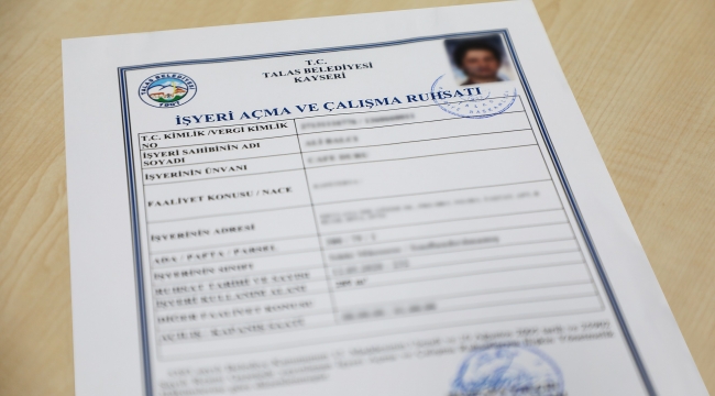 PANDEMİ DÖNEMİNDE TALAS'TA AÇILAN İŞ YERİ SAYISI 234 OLDU