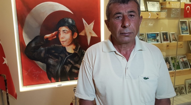 ŞEHİT BABASI: 'ŞEREF MADALYASI OLARAK TAŞIYACAĞIM'