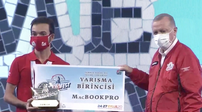 TEKNOFEST 2020'NİN 1'İNCİLİK ÖDÜLÜ AGÜ ÖĞRENCİSİNE