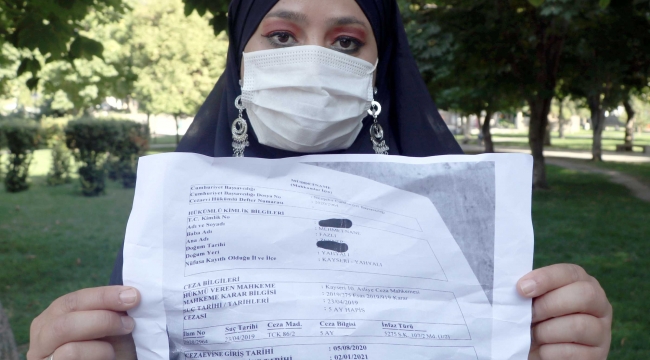 Tokat atan eşinden şikayetçi oldu tahliyesini istedi