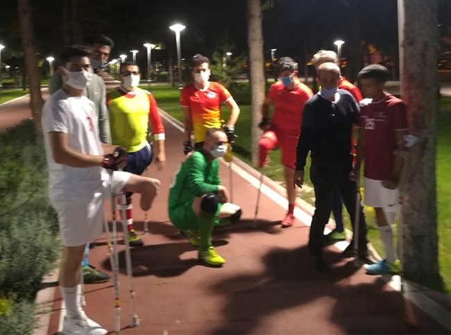 AÇIK HAVADA İLK ANTRENMAN