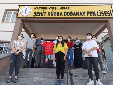 AMPUTE MİLLİ TAKIMI, ŞEHİT KÜBRA DOĞANAY'I UNUTMADI