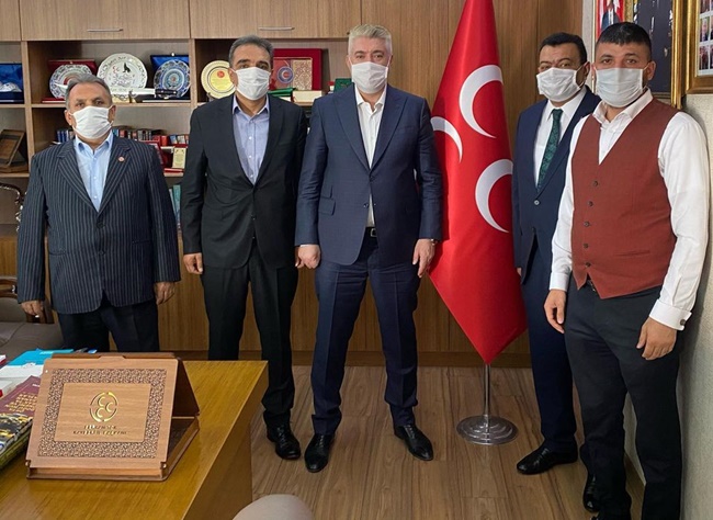 AYDEMİR'DEN HAYIRLI OLSUN ZİYARETİ