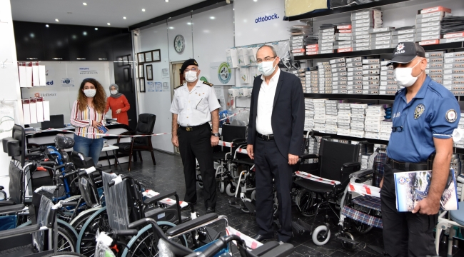 BAŞKAN GÜLSOY'UN COVİD-19 DENETİMLERİ DEVAM EDİYOR