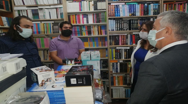 CHP'Lİ HEYET'DEN ESNAFLARA ZİYARET