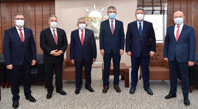 ÇOPUROĞLU'NA HAYIRLI OLSUN ZİYARETİ