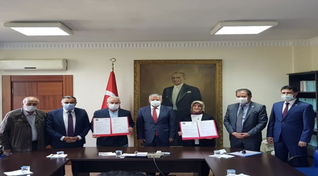 DEVELİ'DE 70 KİŞİLİK ÖĞRENCİ YURDU PROTOLÜ İMZALANDI