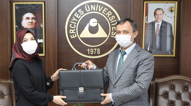 ERÜ REKTÖRÜ ÇALIŞ'A ZİYARET DÜZENLEDİLER