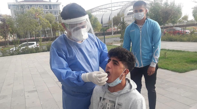 GÜREŞÇİLER TESTTEN GEÇTİ