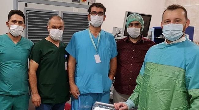 HOLMİUM LAZER CİHAZI DEVELİ'DE HİZMETTE