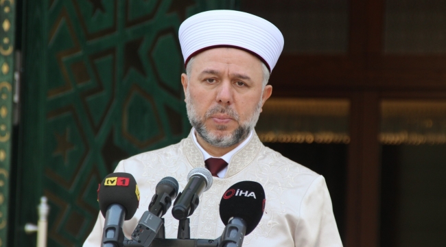 İL MÜFTÜSÜ ŞAHİN: 'VİRÜSÜ BAŞKALARINA BULAŞTIRMAK HARAMDIR'