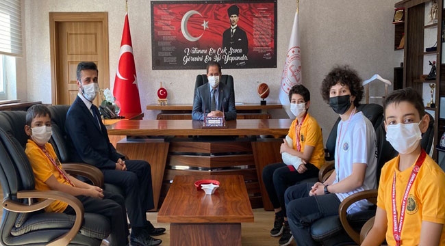 KARATECİLERDEN EKİNCİ'YE ZİYARET