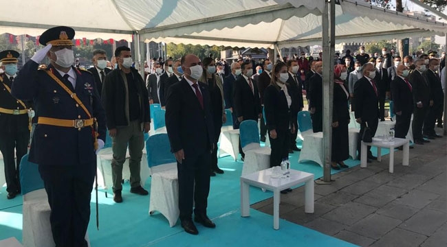 KAYSERİ'DE CUMHURİYET BAYRAMI TÖRENİ YAPILDI