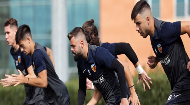 KAYSERİSPOR'DA HEDEF 3 PUAN