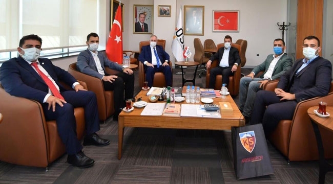 KAYSERİSPOR'DAN NURSAÇAN'A ZİYARET
