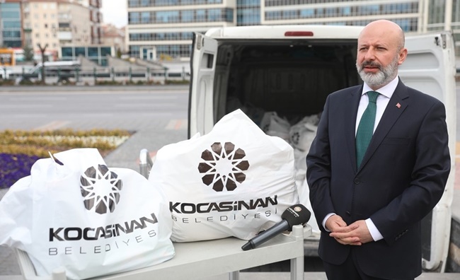 KOCASİNAN BELEDİYESİNDEN İHTİYAÇ SAHİPLERİNE İAŞE