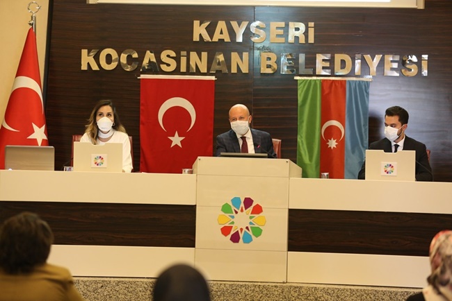 KOCASİNAN'DAN AZERBAYCAN'A TAM DESTEK