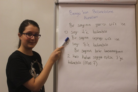 KÜÇÜK BENGÜ BÖLÜNEBİLME FORMÜLÜ GELİŞTİRDİ