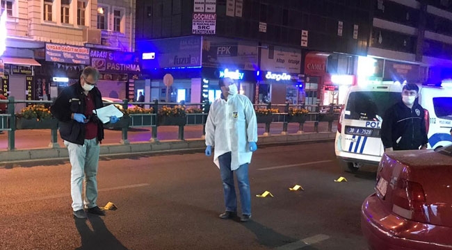 MAGANDA KURŞUNU LOKANTAYA İSABET ETTİ