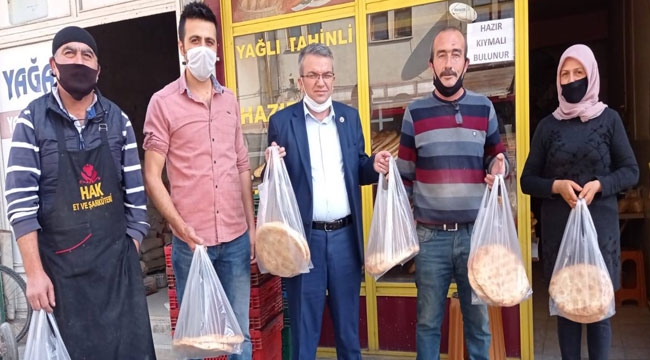 PINARBAŞI BELEDİYESİ’NDEN “ASKIDA EKMEK PROJESİNE DESTEK”