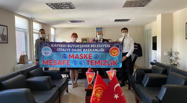 SEMA KARAOĞLU'NDAN İTFAİYE DAİRE BAŞKANLIĞINA ZİYARET