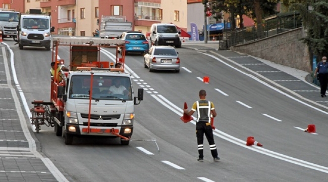 TALAS'TA ÇİZGİLER YENİLENDİ