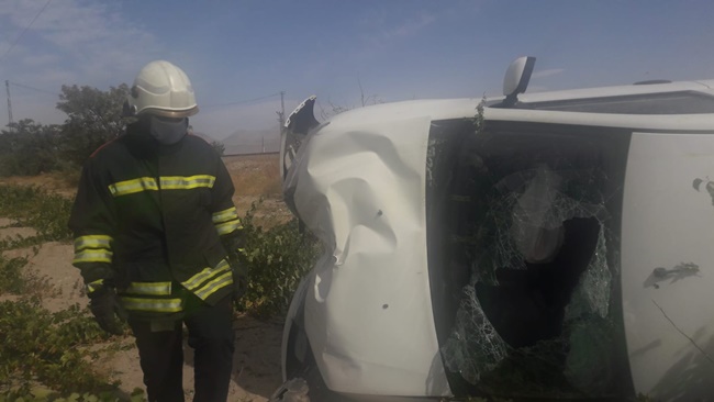 TRAFİK KAZASI: 1 YARALI