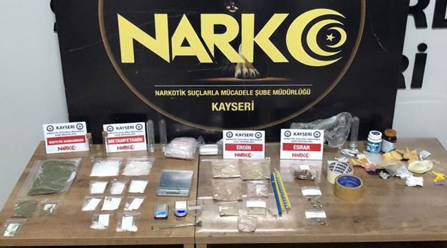 UYUŞTURUCU OPERASYONU: 3 GÖZALTI